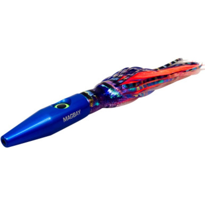 MagBay Lures Plomerito Trolling Lure - Blue Orange/Blue Head