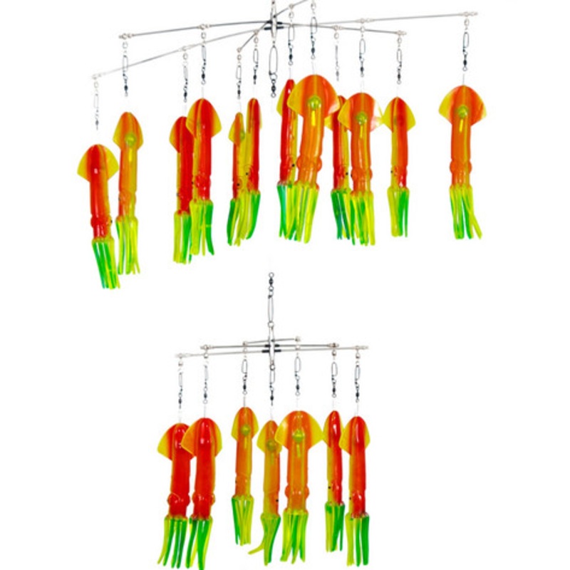 Squidnation 9in Compact Dredge - Rasta