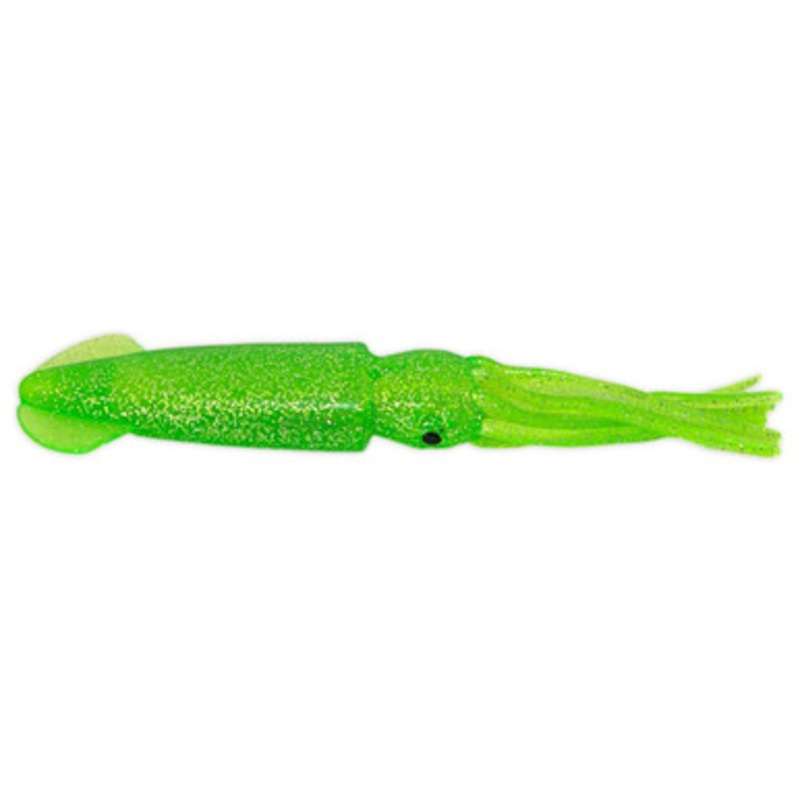 Squidnation Mauler Squid Lures 9in Green