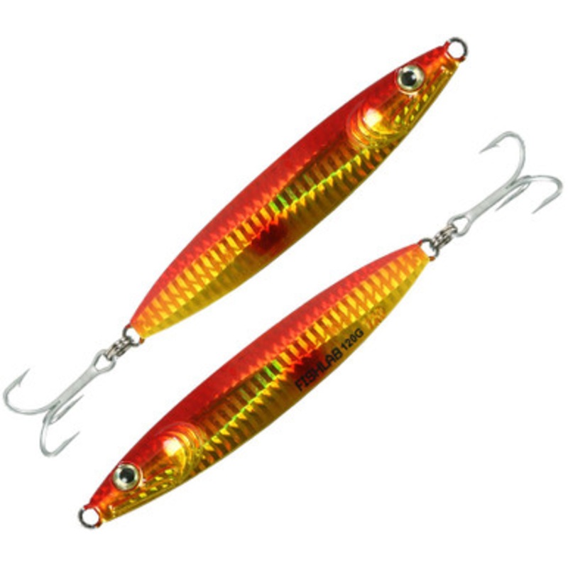 FishLab Carnada Flutter Jig - 40g - Red/Gold