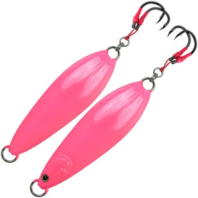 FishLab Carnada Slow Pitch Jig - 300g - Pink Glow