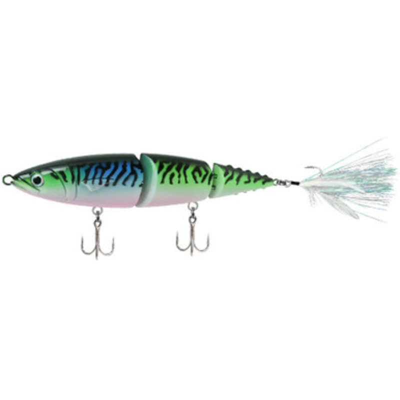 FishLab Mack Attack Hard Swimbait - 7in Slow Sinking - Whacky Mackerel