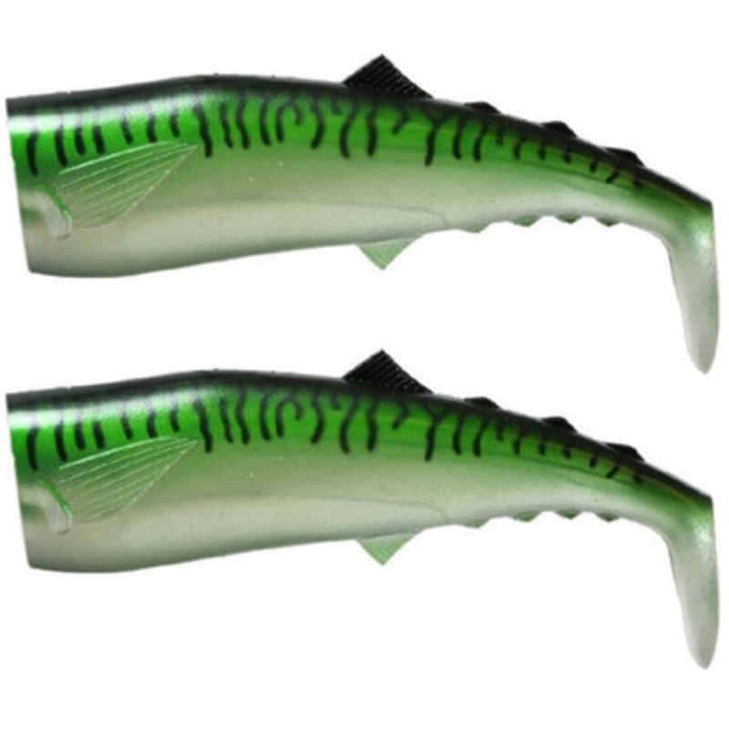 FishLab Mack Attack Replacement Bodies - 6-1/2in - Green Mackerel