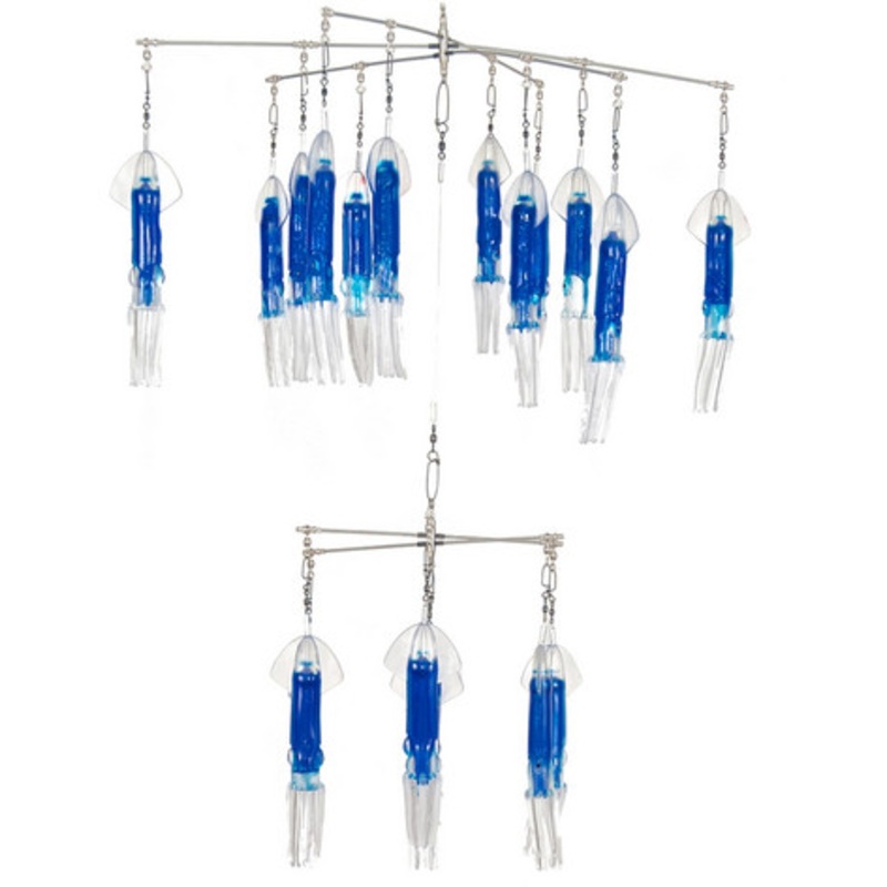 Squidnation 9in Compact Dredge - Electric Blue