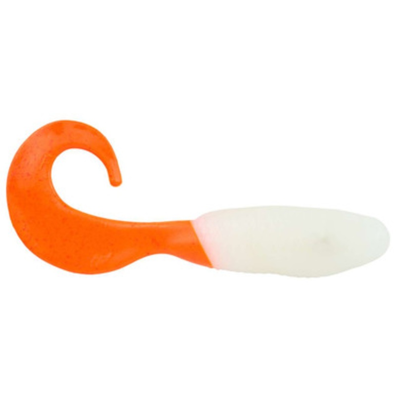Berkley Gulp! Saltwater Swimming Mullet - 4in - Glow/Orange