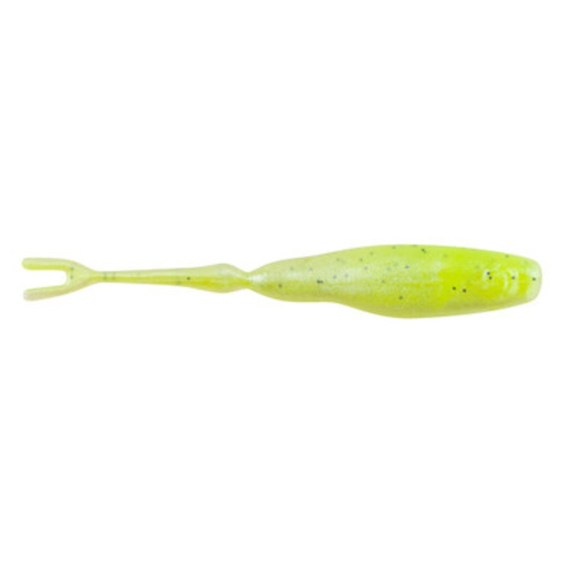 Berkley Powerbait Ice Snake Tongue Minnow - 1-1/2in - Chartreuse Shad