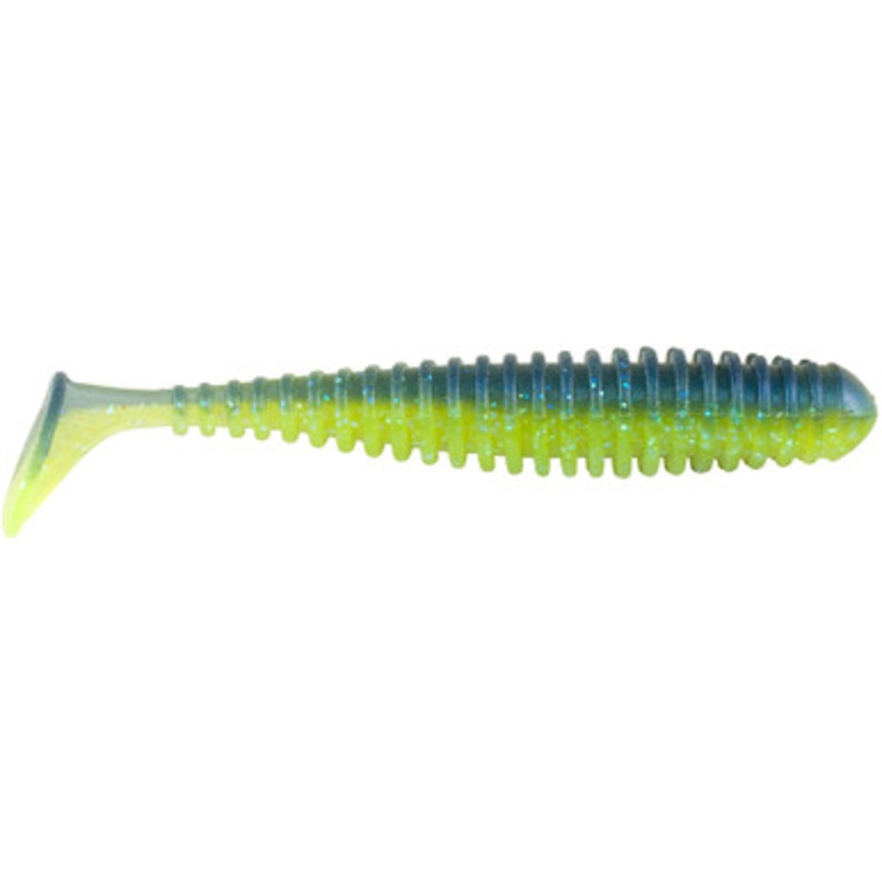 Berkley Powerbait Power Swimmer - 3.3in - Electric Blue Chartreuse