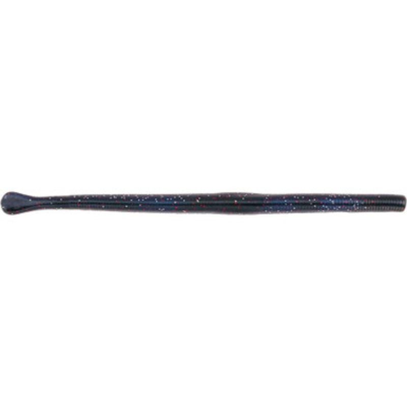 Berkley Powerbait Straight Money Worm - 6in - Midnight Magic