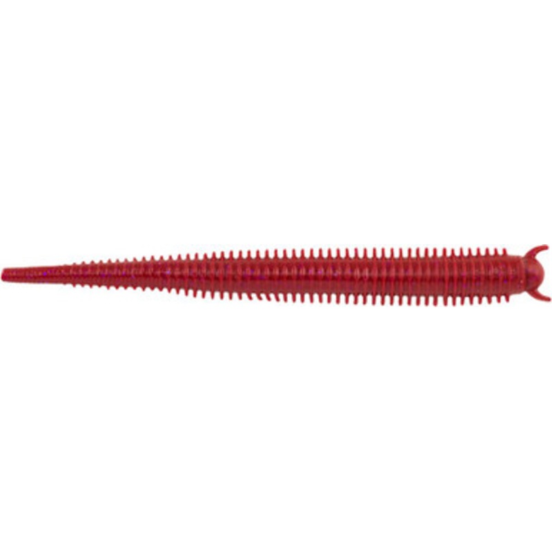 Berkley Gulp! Saltwater Fat Hollow Sandworm - Bloody