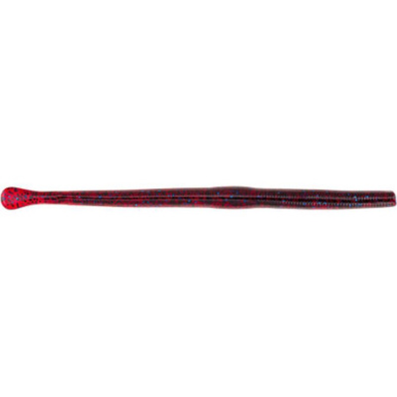 Berkley Powerbait Straight Money Worm - 6in - Plum