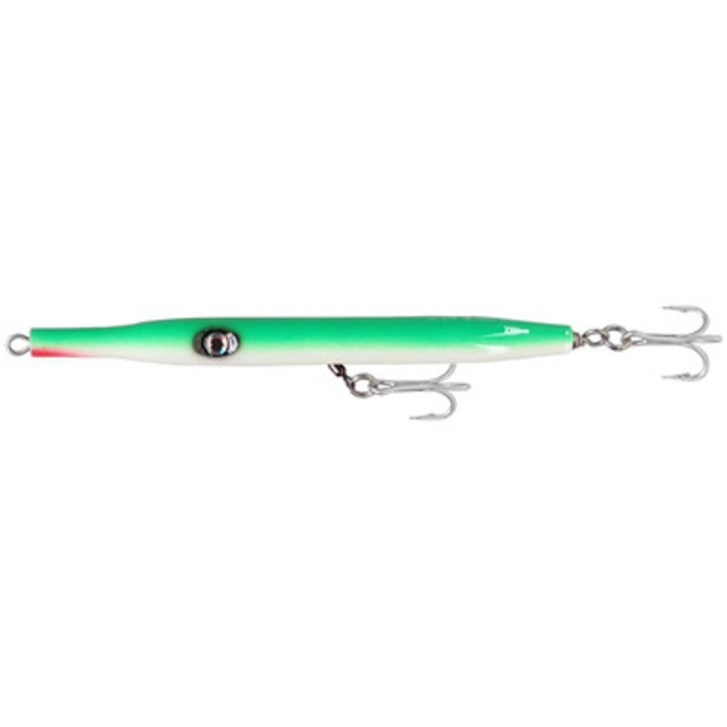 247 Lures Needlefish 7-1/4'' Lure - Block Island Green/White