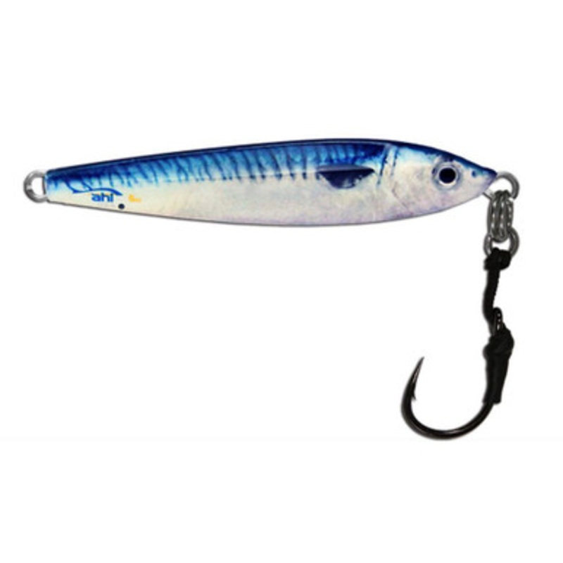 Ahi USA Live Deception Assist Jig - 6oz - Blue Mackerel