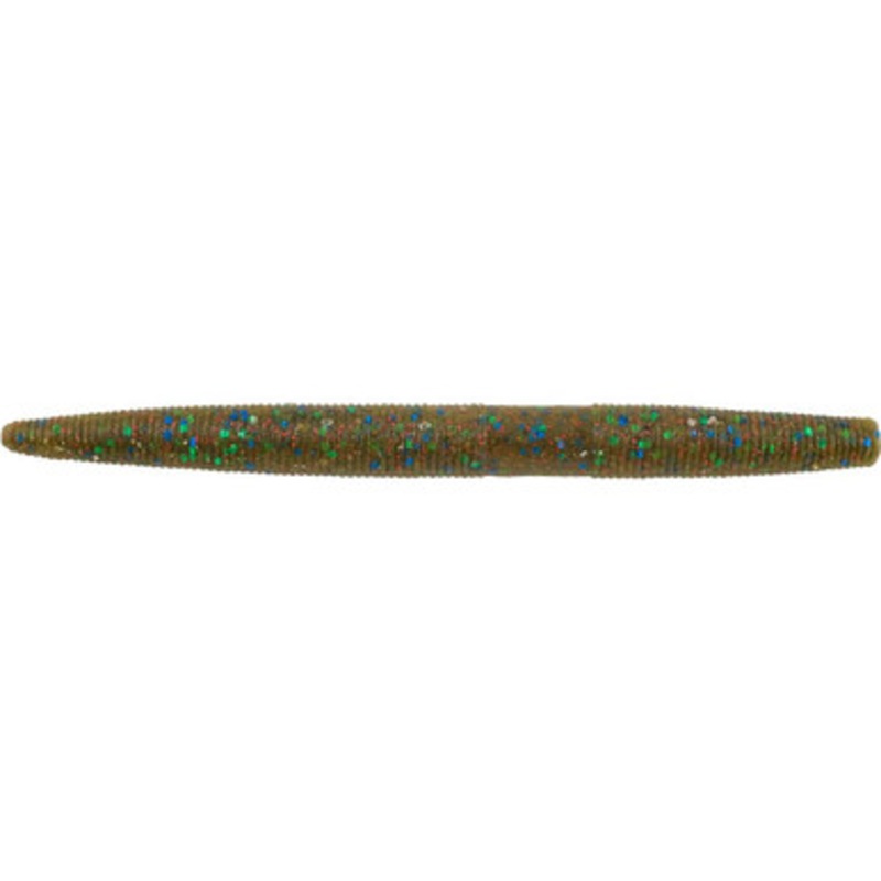 Berkley Powerbait Maxscent 'The General' - 4in - Green Pumpkin Candy Red
