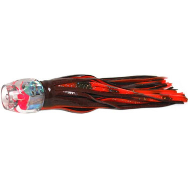 Black Bart Lures Light Tackle Lures Hex Jet Petro/Orange Dot PET/ORD