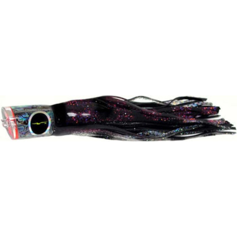 Black Bart Lures Medium Tackle Lures Bad Guy Purple/Black Dot PU/BKD