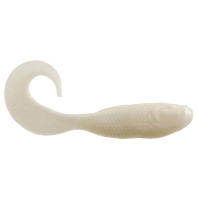 Berkley GAFHPMG3 Gulp Alive 3'' Minnow Grub Pearl White