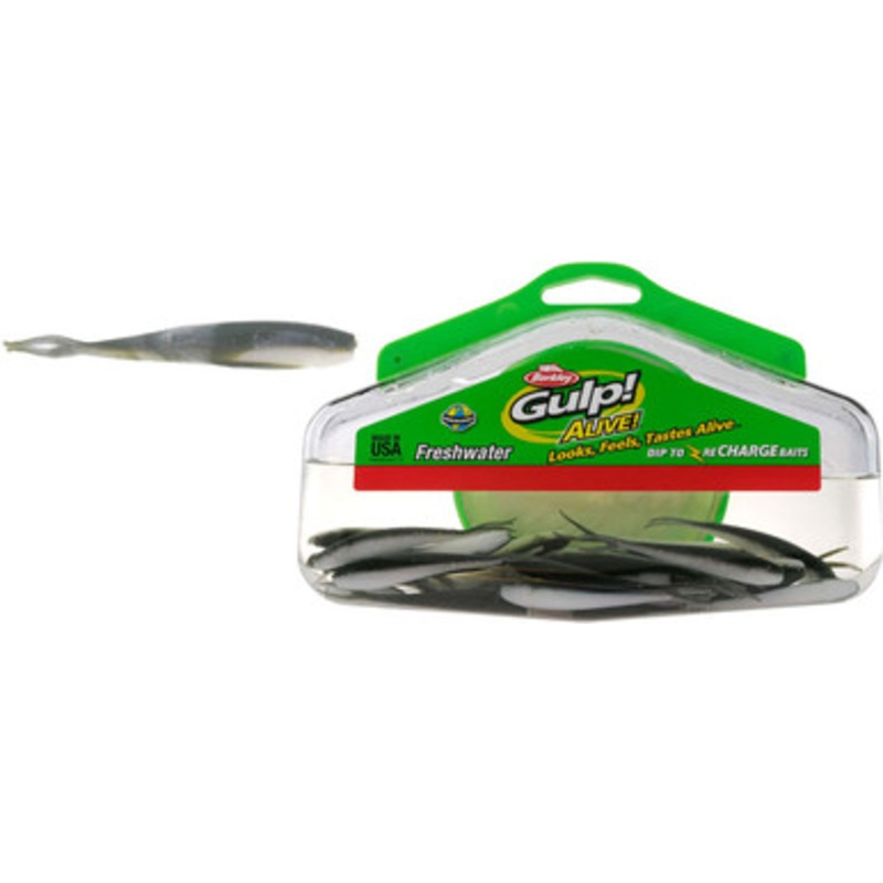 Berkley GAFHPMI21/2 Gulp Alive 2 1/2'' Minnow Emerald Shiner