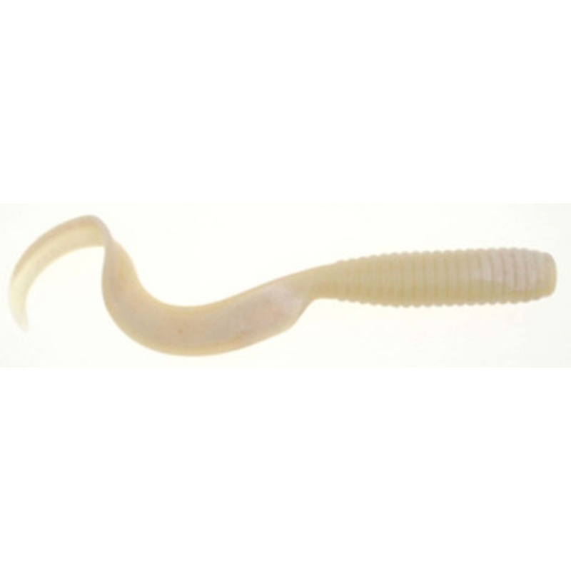 Berkley Gulp! Saltwater Grub - 6 in. - White Glow