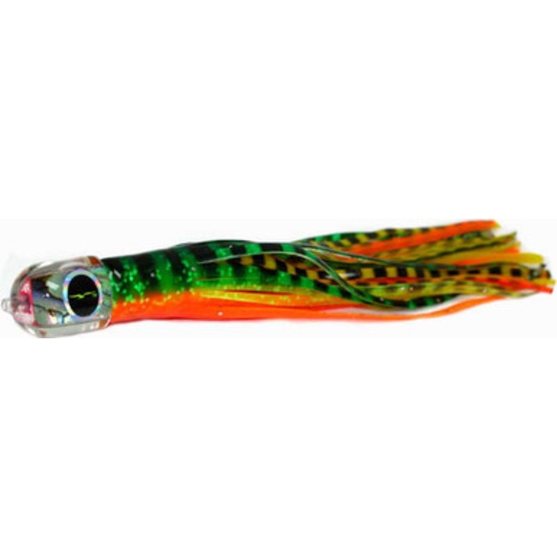 Black Bart Ika Micro Bait Green Orange Tiger/Yellow Tiger