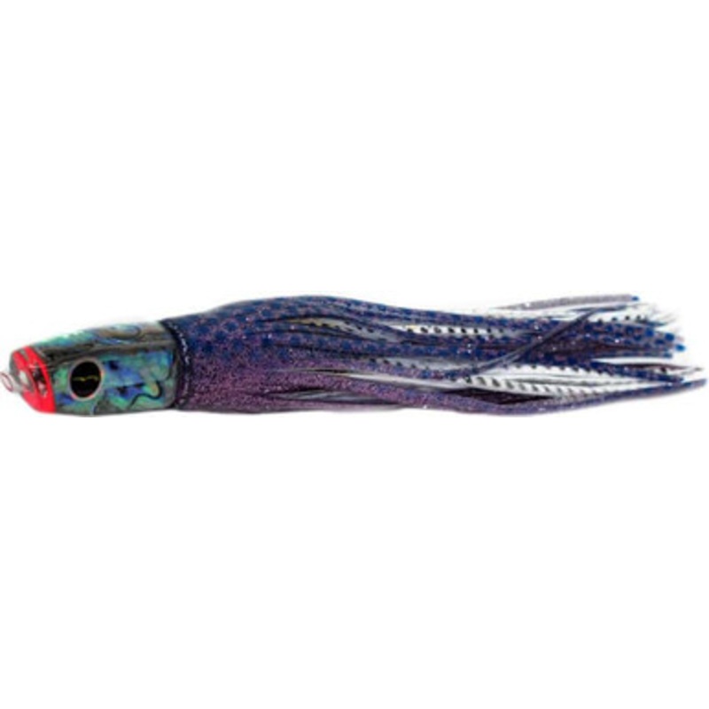 Black Bart Lures Light Tackle Lures Costa Rican Plunger Purple Blue Dot/White Black Dot PBD/WBD