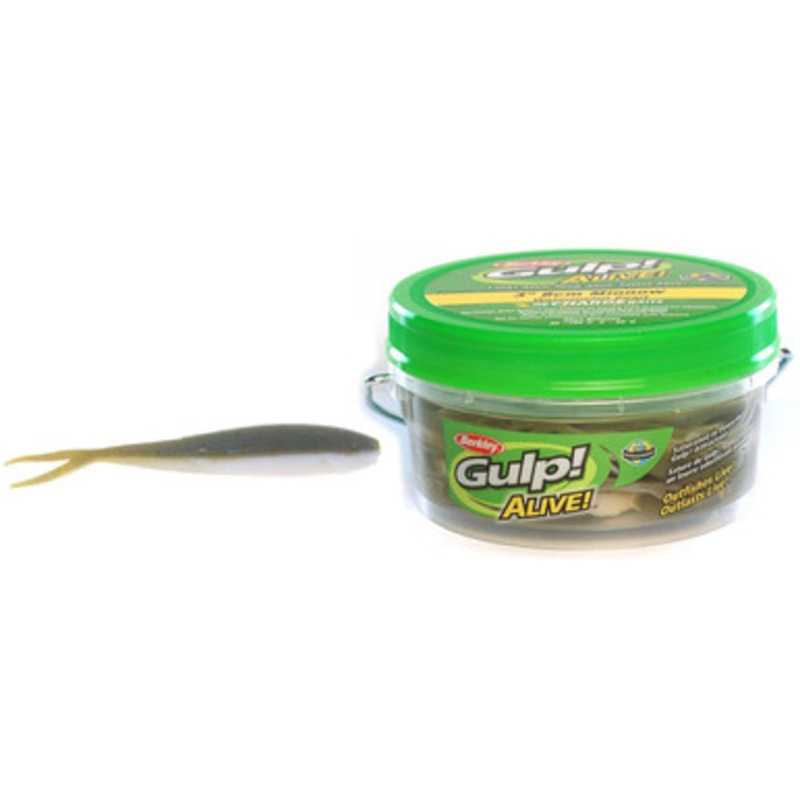 Berkley Gulp Alive GAPMI3 3'' Minnow Watermelon Pearl