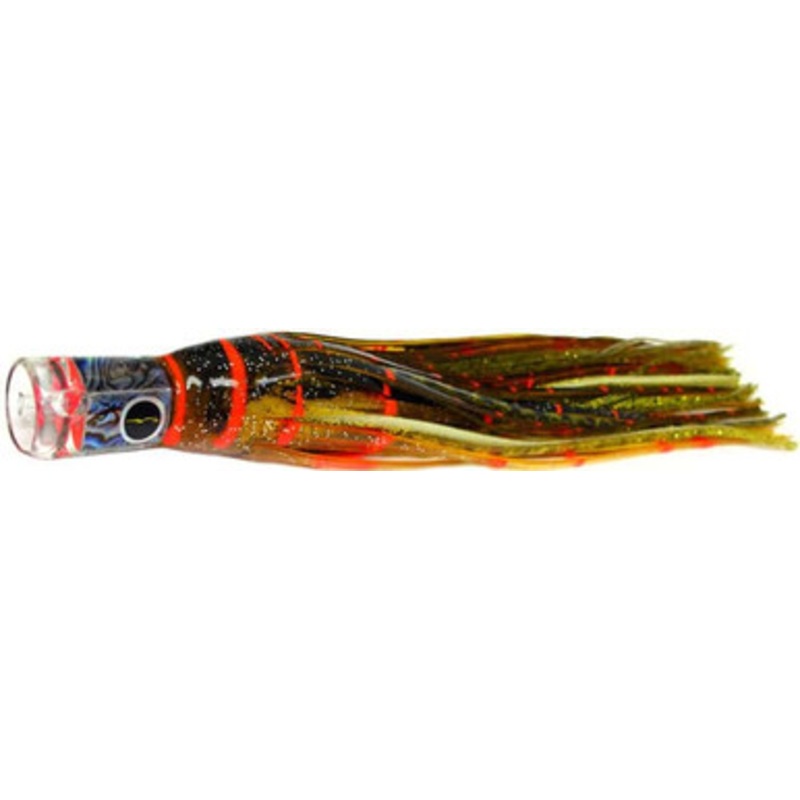 Black Bart Lures Light Tackle Lures El Squid Jr. Brown Gold Orange/Gold Dot BGO/GDD