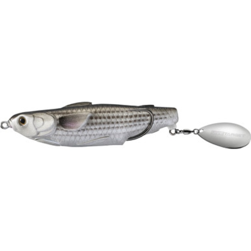 LIVETARGET Hollow Body Commotion Mullet - 4in - Natural/Black