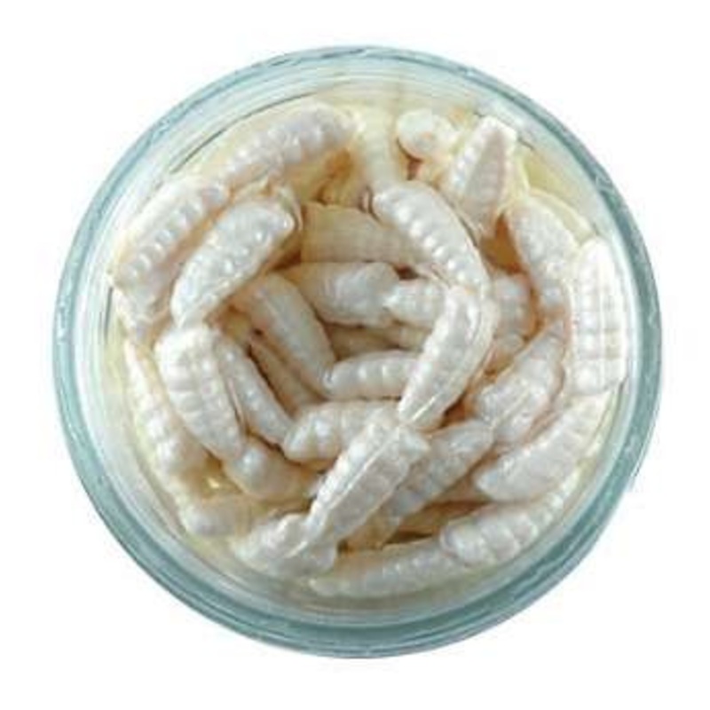 Berkley GAJWX-WH Gulp! Alive 1/2'' Waxies - White