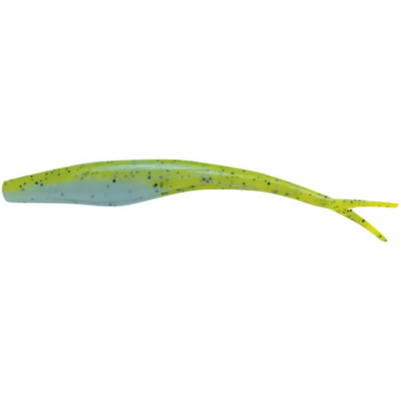 Berkley Gulp! Saltwater Jerk Shad - 5in - Chartreuse Pepper Neon