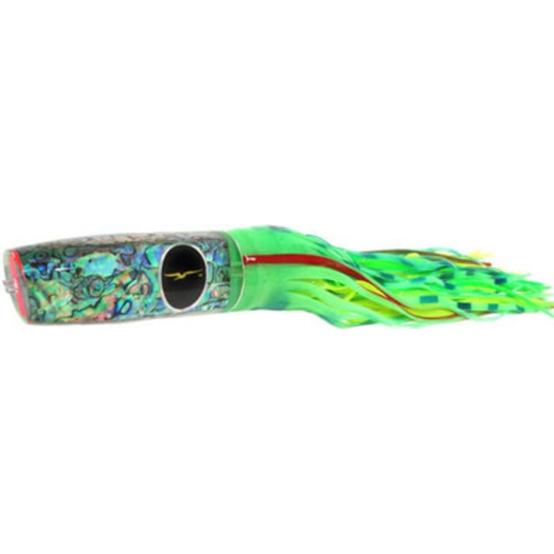 Black Bart Heavy Tackle Lures Madeira Mama Glow/Green Chartreuse Dot GLO/GCD