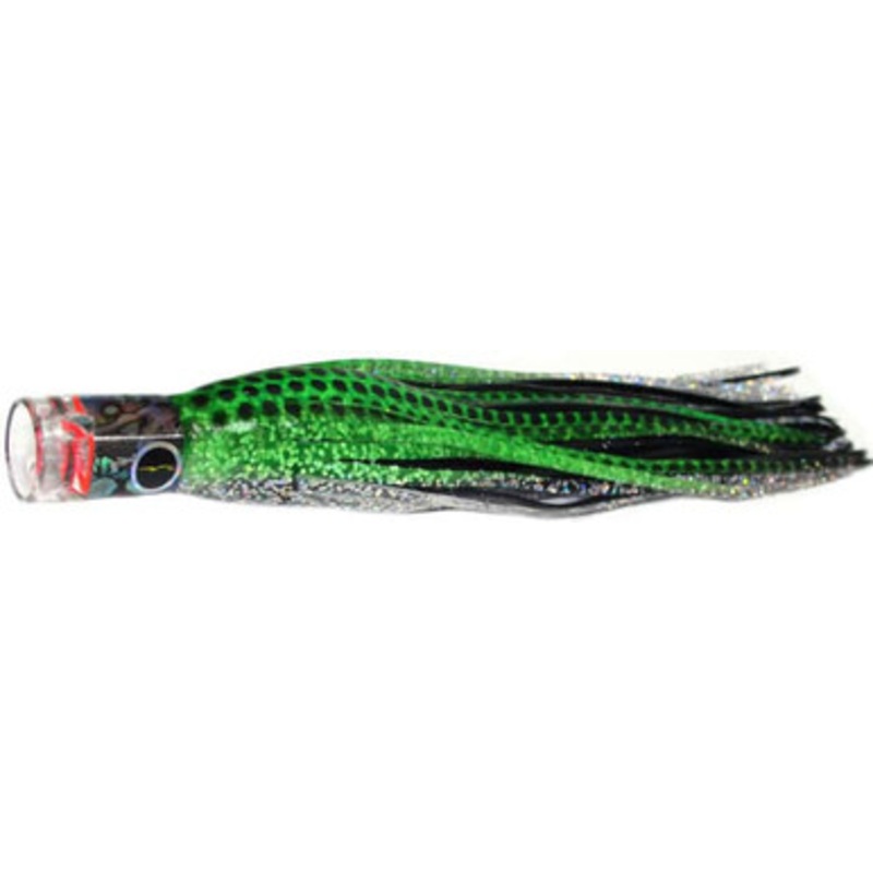Black Bart Lures Light Tackle Lures El Squid Jr. Green Dot/Black Dot GRD/BKD