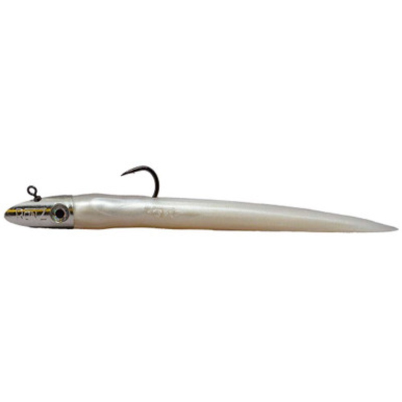 RonZ Big Game Series HD Rigged Soft Bait - 10in - 4oz - White Pearl