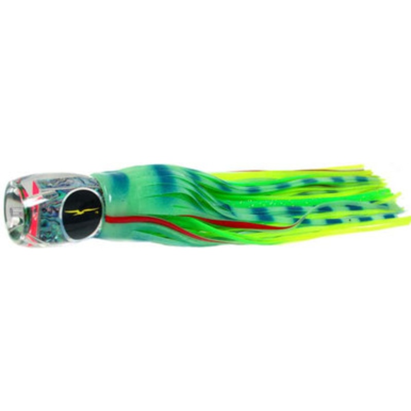 Black Bart Heavy Tackle Lures Abaco Prowler Glow/Green Chartreuse Dot GLO/GCD