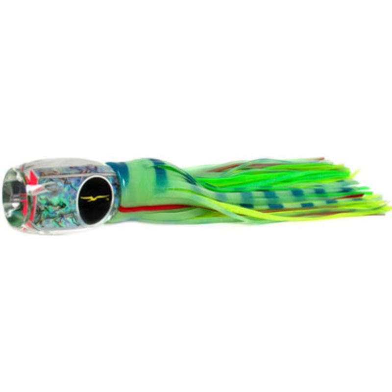 Black Bart Heavy Tackle Lures Puerto Rico Prowler Glow/Green Chartreuse Dot GLO/GCD