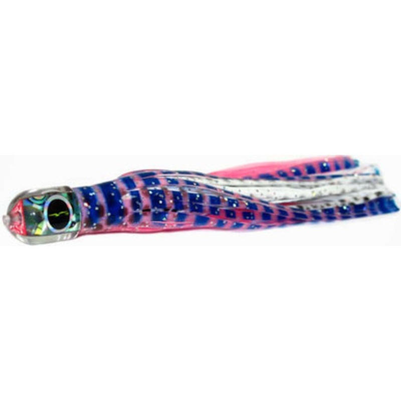 Black Bart Ika Micro Bait Pink Tiger/White Dot