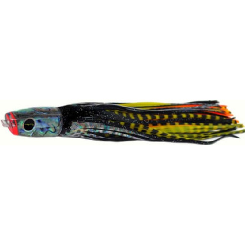 Black Bart Lures Light Tackle Lures Costa Rican Plunger Black Dot/Yellow Black Tiger BKD/YBT