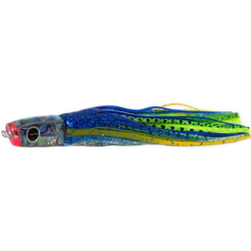 Black Bart Lures Light Tackle Lures Costa Rican Plunger Dolphin BLY/GCD
