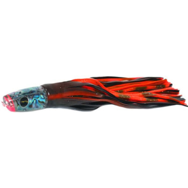 Black Bart Lures Light Tackle Lures Costa Rican Plunger Petro/Orange Dot PET/ORD