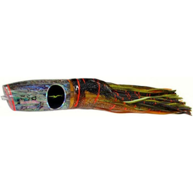 Black Bart Heavy Tackle Lures Super Plunger Brown Gold Orange/Gold Dot BGO/GDD