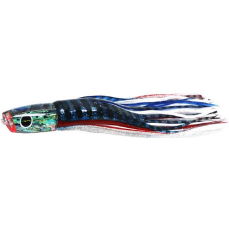 Black Bart Lures Light Tackle Lures Costa Rican Plunger Blue Foil/White BL/WH