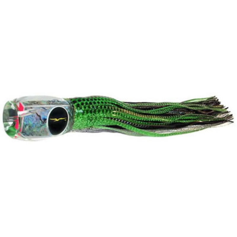 Black Bart Heavy Tackle Lures Puerto Rico Prowler Green Dot/Black Dot GRD/BKD