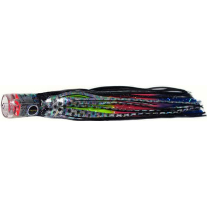Black Bart Lures Light Tackle Lures El Squid Jr. Black Dot/Rainbow BKD/RA