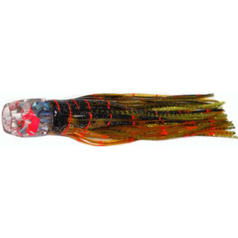 Black Bart Lures Light Tackle Lures Hex Jet Brown Gold Orange/Gold Dot BGO/GDD