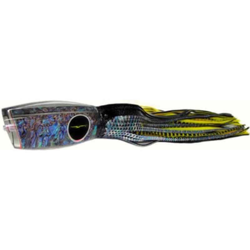 Black Bart Heavy Tackle Lures Brazilliano Black Dot/Yellow Black Tiger BKD/YBT