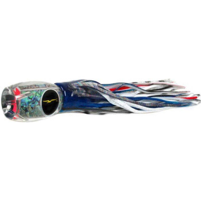 Black Bart Heavy Tackle Lures Puerto Rico Prowler Blue Foil/White BL/WH