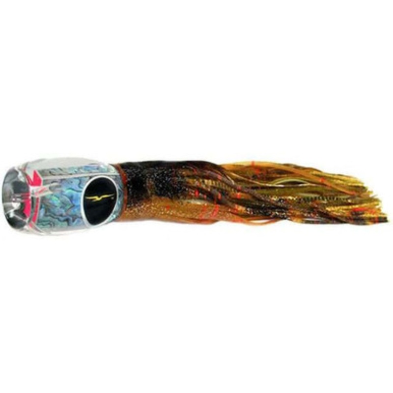 Black Bart Heavy Tackle Lures Puerto Rico Prowler Brown Gold Orange/Gold Dot BGO/GDD