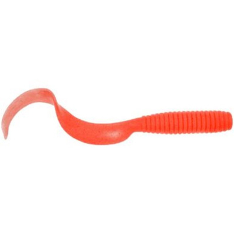 Berkley Gulp! Saltwater Grub - 6 in. - Salmon Red