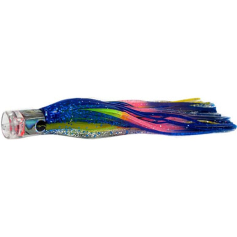 Black Bart Lures Light Tackle Lures El Squid Jr. Blue Yellow/Rainbow BLY/RA
