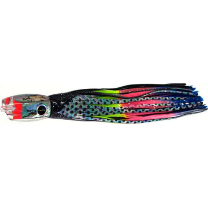 Black Bart Lures Light Tackle Lures Pelagic Breakfast Black Dot/Rainbow BKD/RA