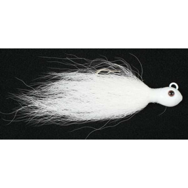 Andrus BEBFH2W Big Eye Bucktail Fixed Hook